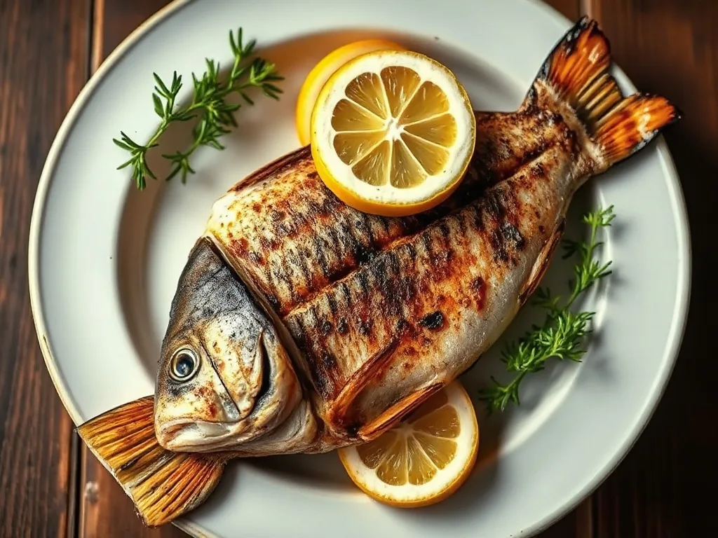 Airfryer'da Alabalık