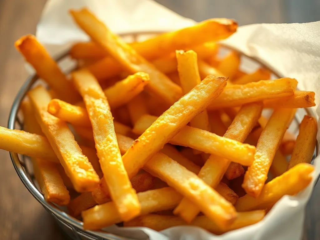 Airfryer'da Bayat Patates Kızartması Canlandırma