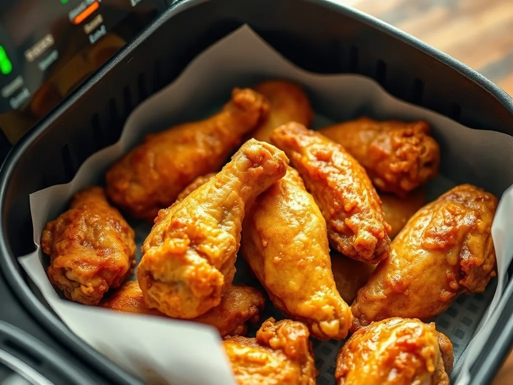 Airfryer'da Tavuk Kanat (Dondurulmuş)