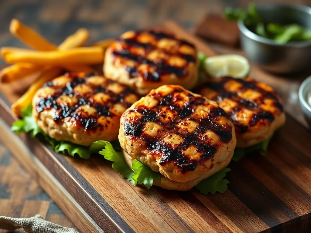 Airfryer'da Tavuk Burger Köftesi