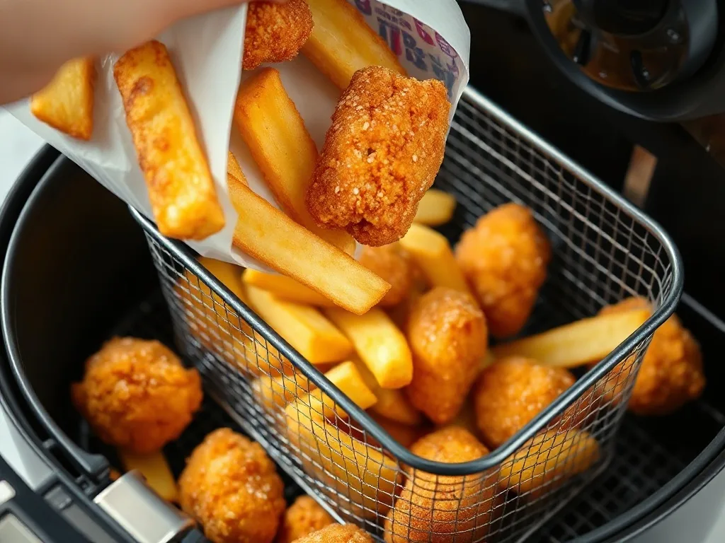 Airfryer'da Dondurulmuş Ürün Pişirme: Altın Kurallar