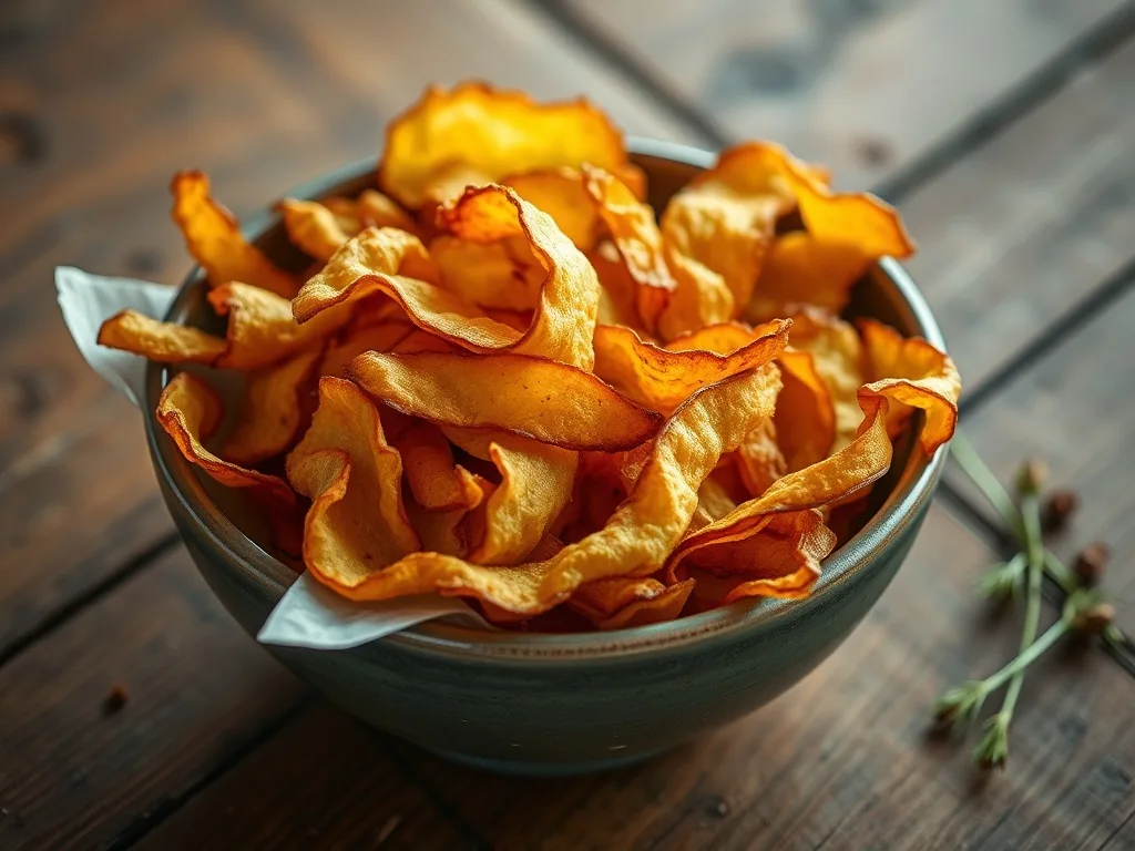 Patates Kabuğundan Cips