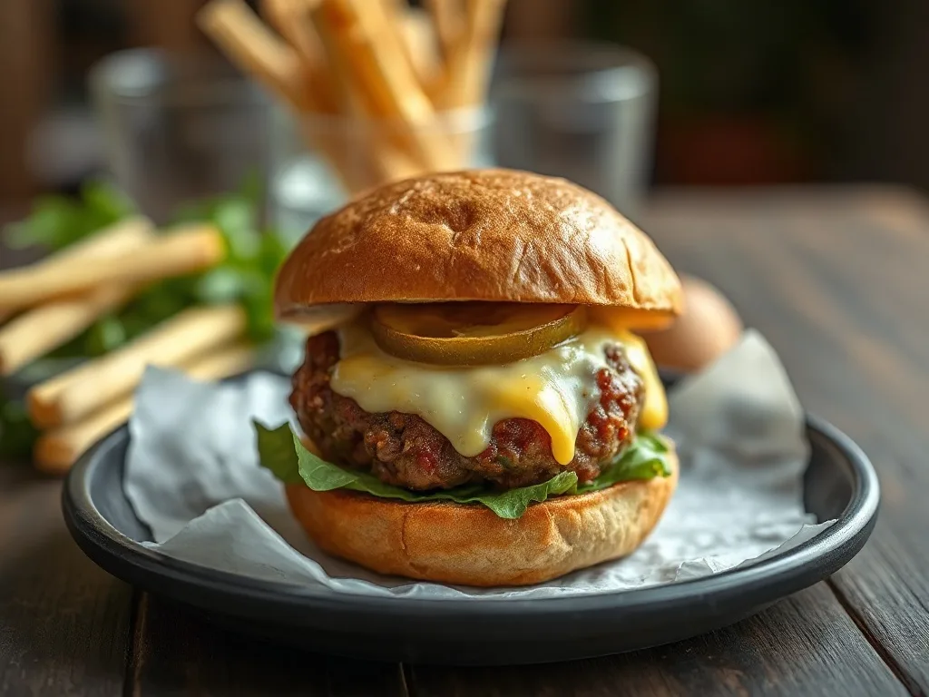 Kalan Köfteden Burger