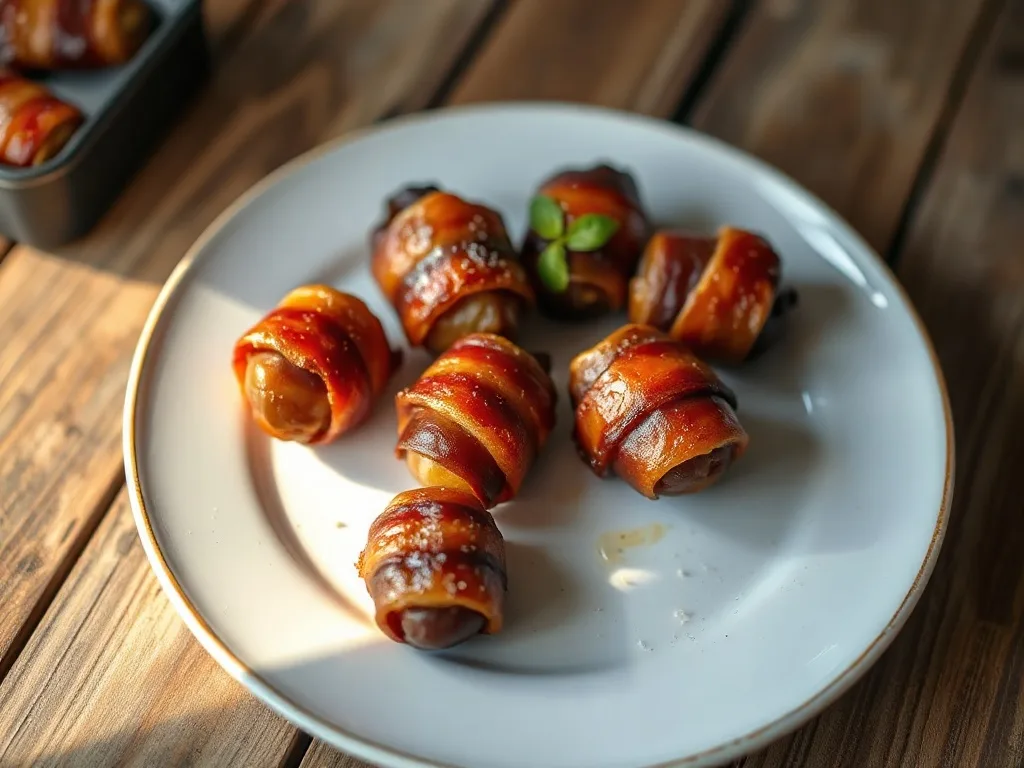 Bacon Sarılı Hurma