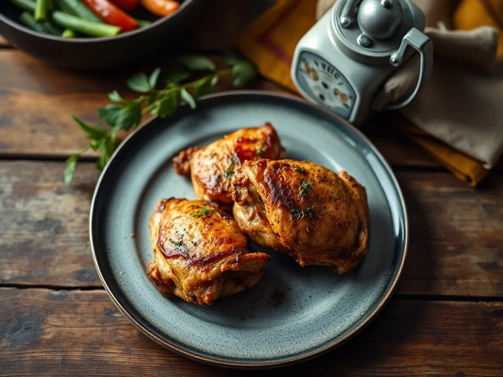 Cajun Baharatlı Tavuk Kalça