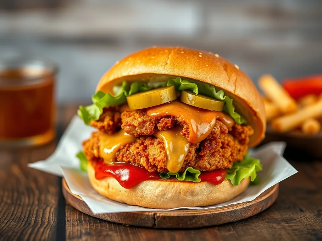 Çıtır Tavuk Burger