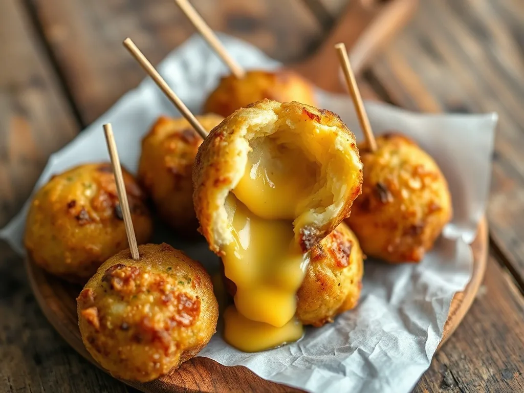 Peynirli Patates Topu