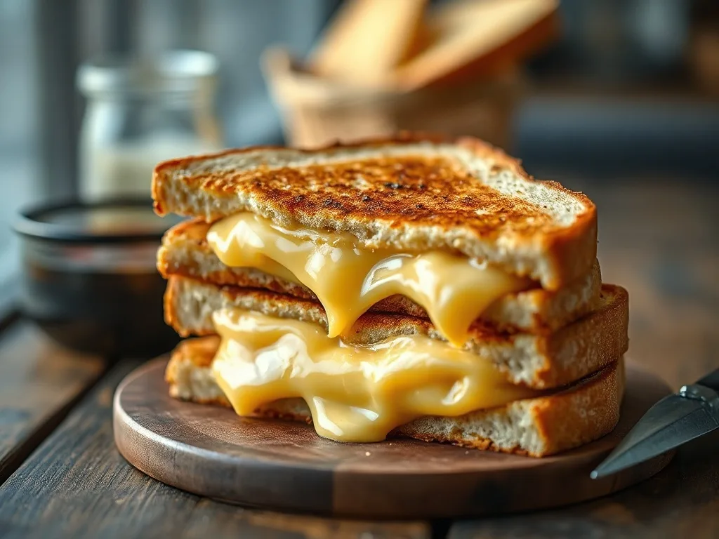 Üçgen Peynirli Tost