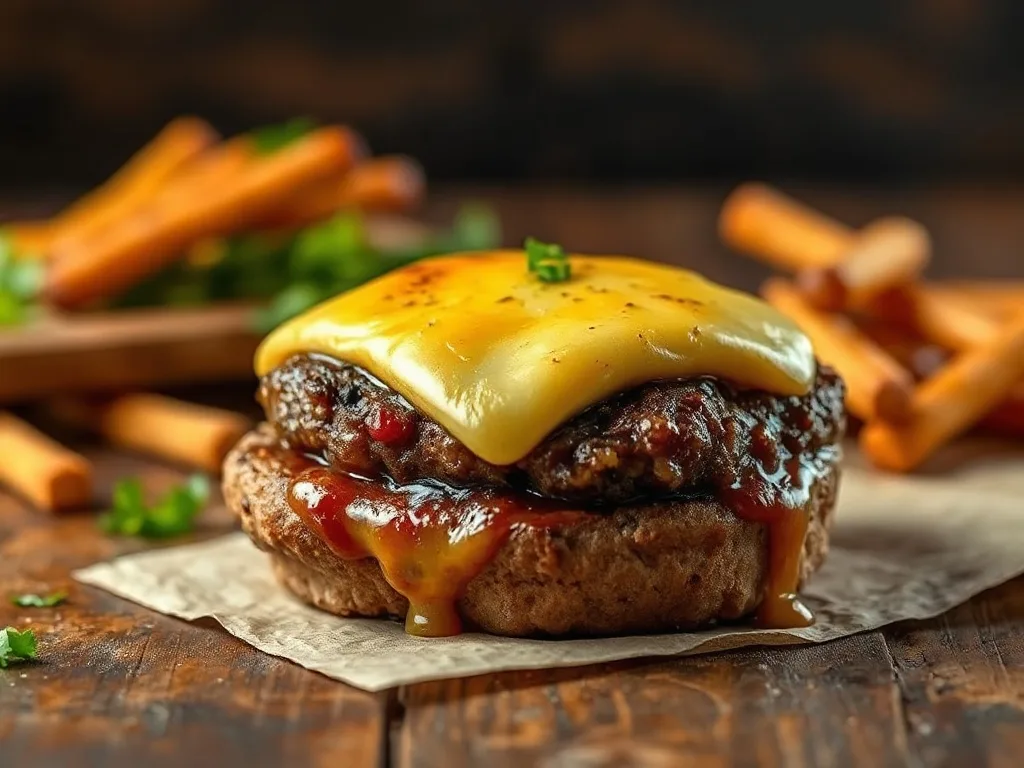 Dondurulmuş Hamburger Köftesi