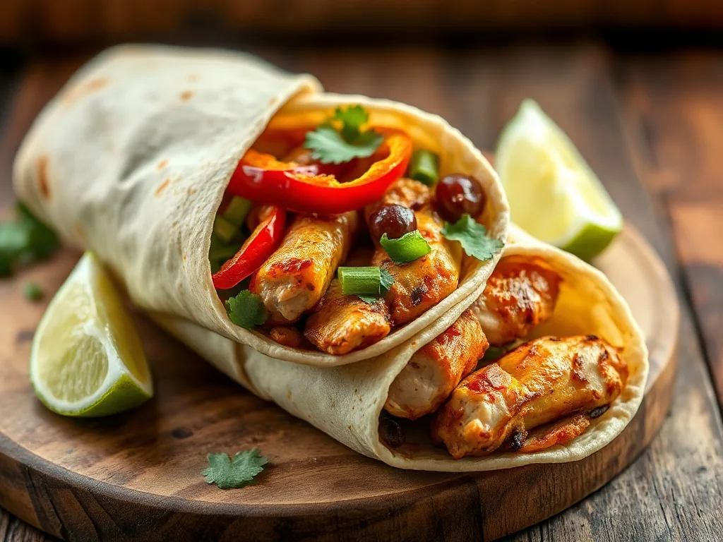 Tavuklu Fajita Dürüm