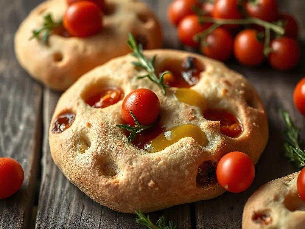 Domatesli Focaccia
