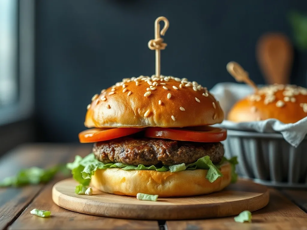Susamlı Burger Ekmeği