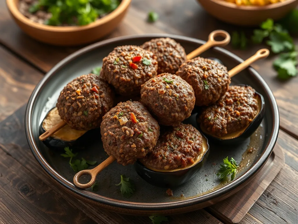 Etli Patlıcan Kebabı