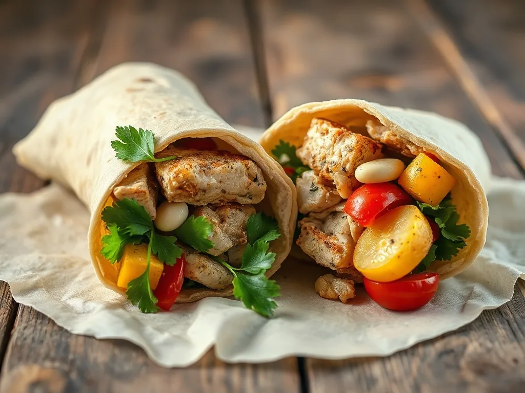 Fit Tavuk Wrap
