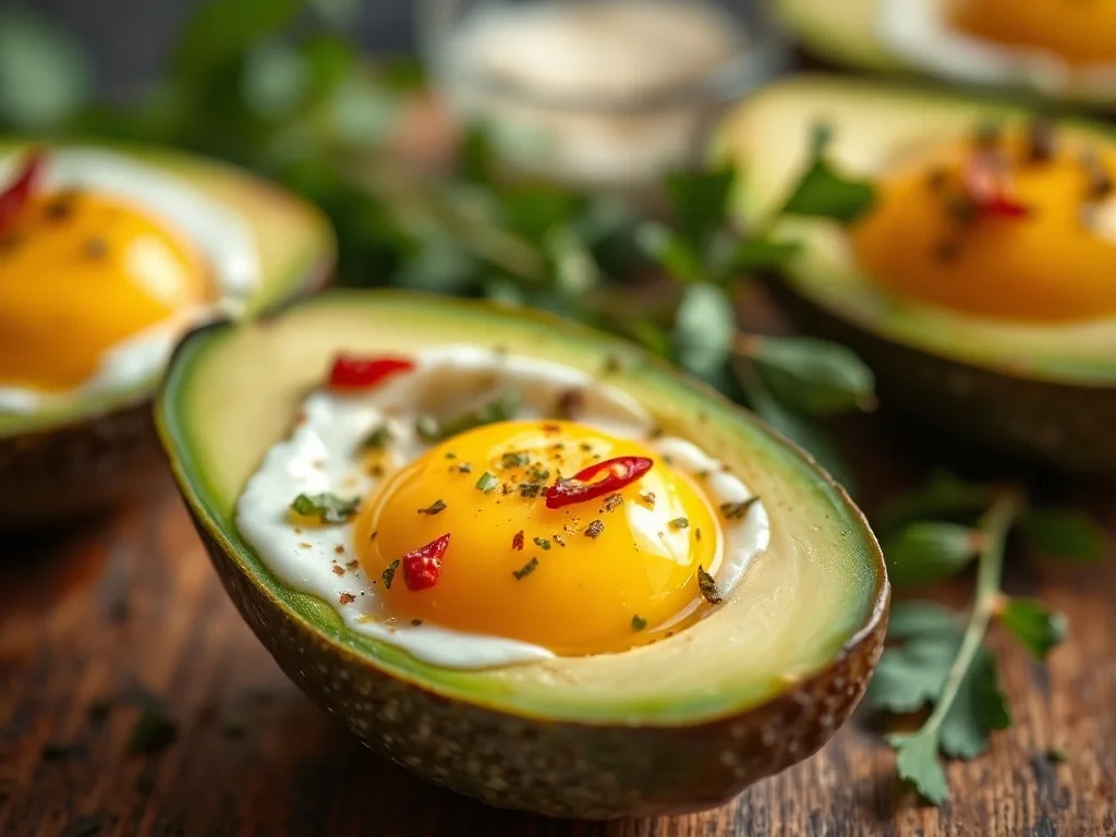 Fırın Yumurtalı Avokado