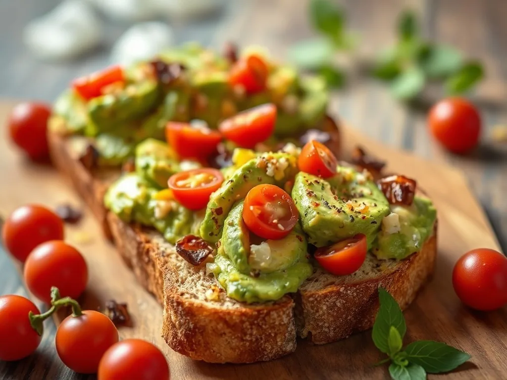 9 Dakikada Avokado Tost