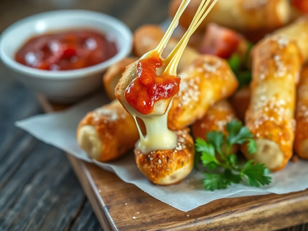 8 Dakikada Mozzarella Stick
