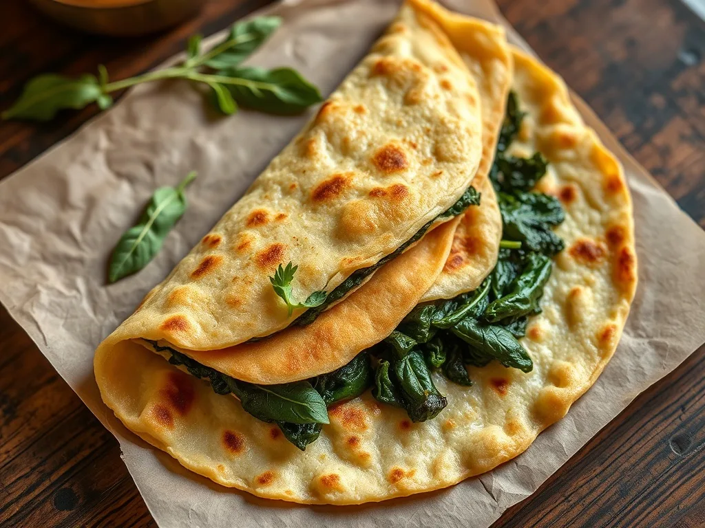 Ispanaklı Gözleme