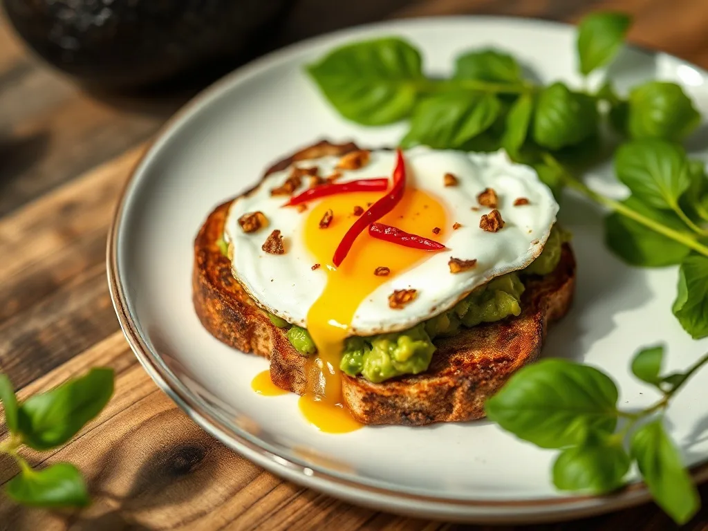 Yumurtalı Avokado Tost