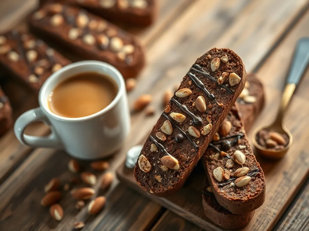 Çikolatalı Biscotti