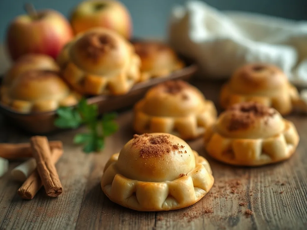 Mini Elmalı Turta