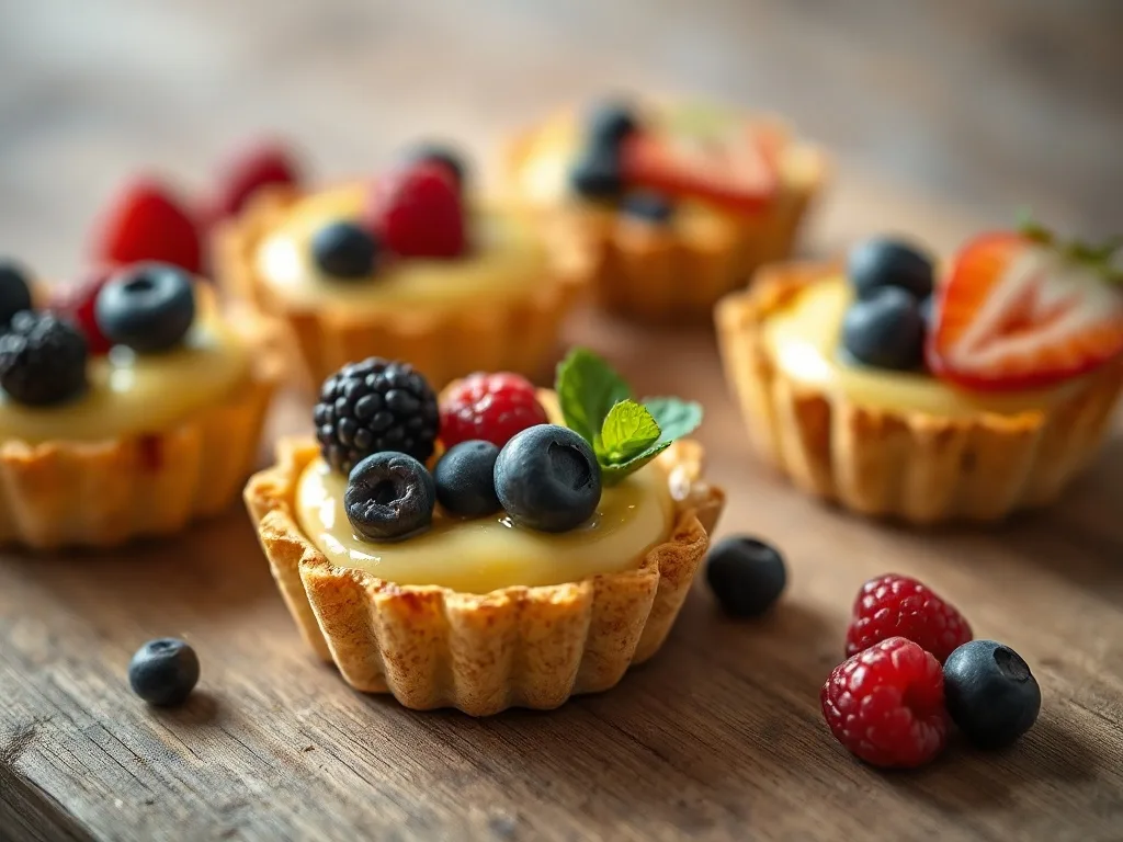 Mini Meyveli Tart