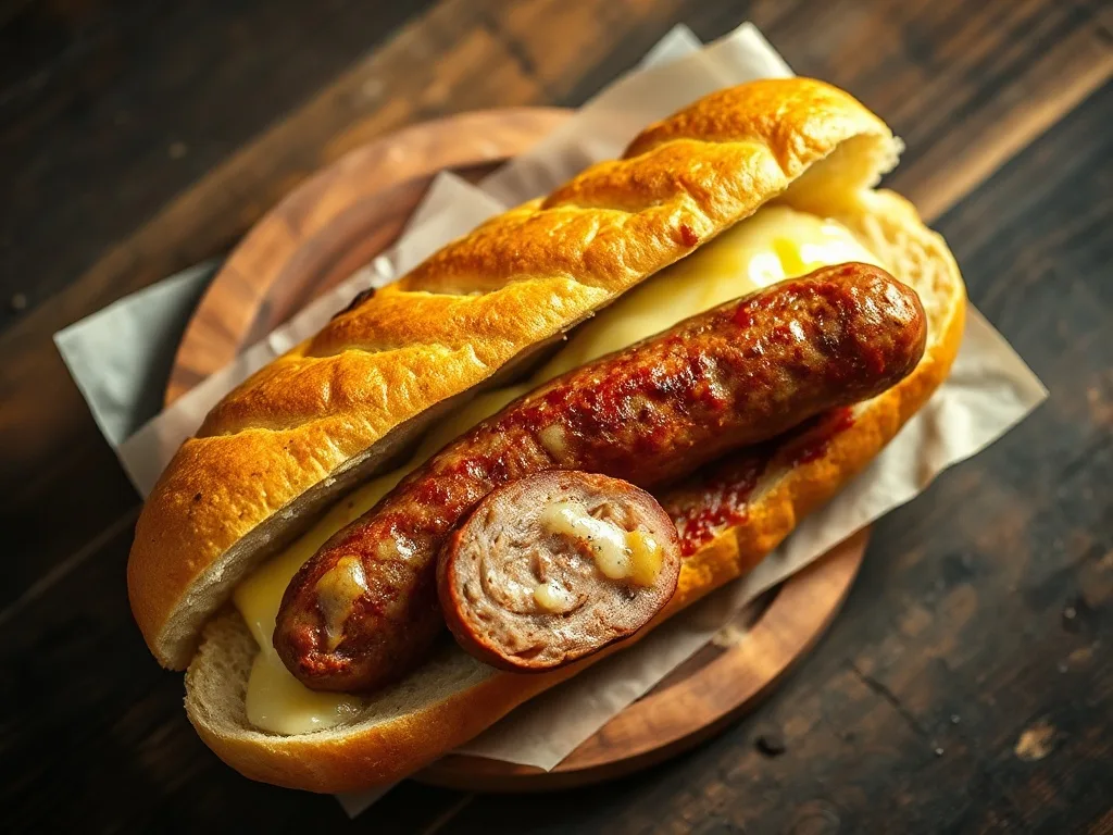 Kaşarlı Sucuklu Ekmek