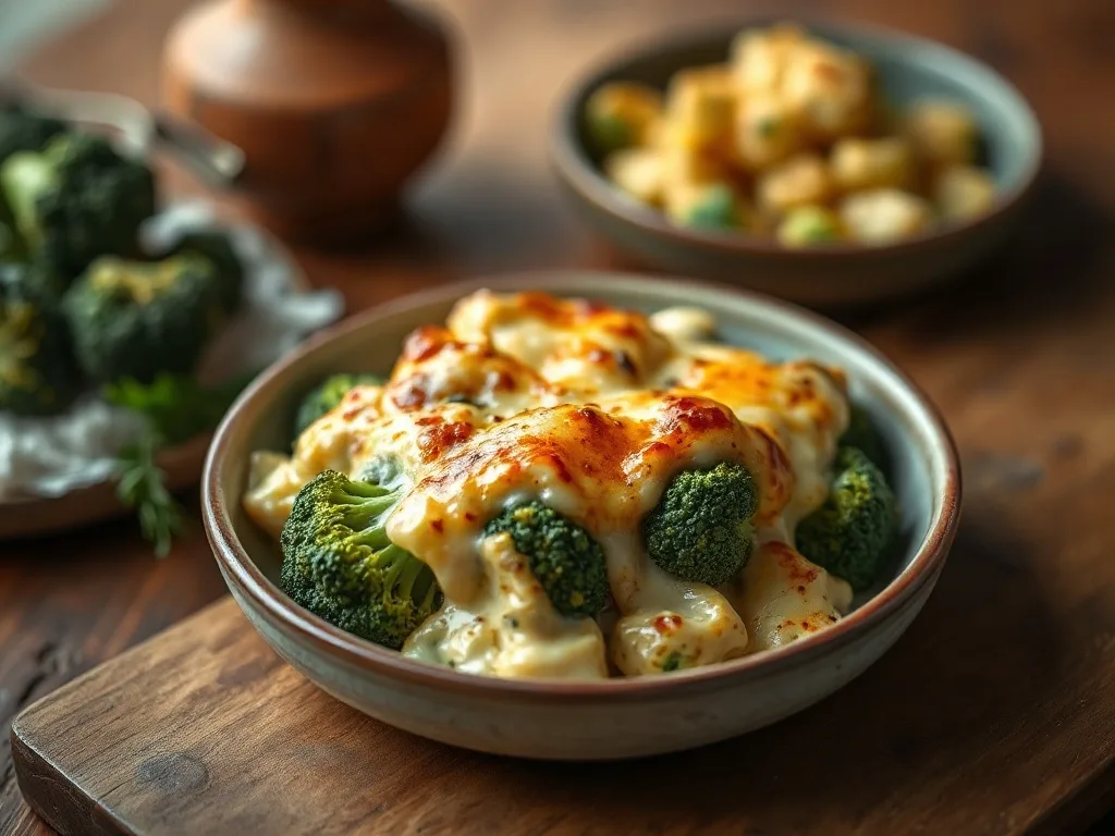 Keto Brokoli Graten
