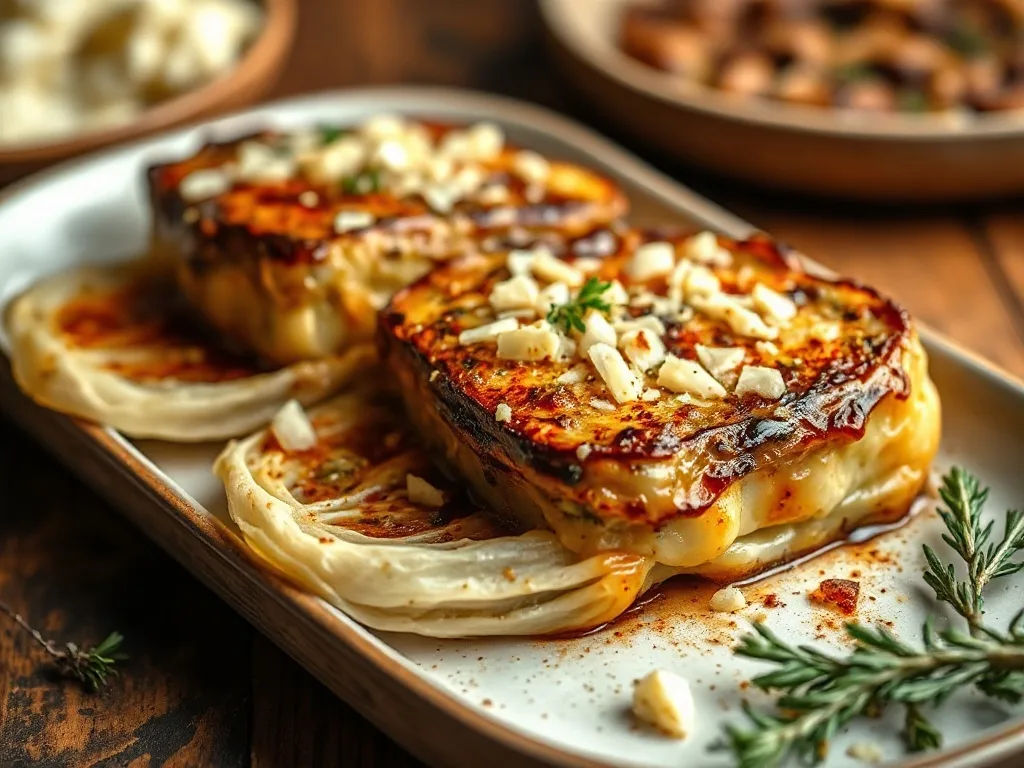 Keto Fırın Lahana Dilimleri