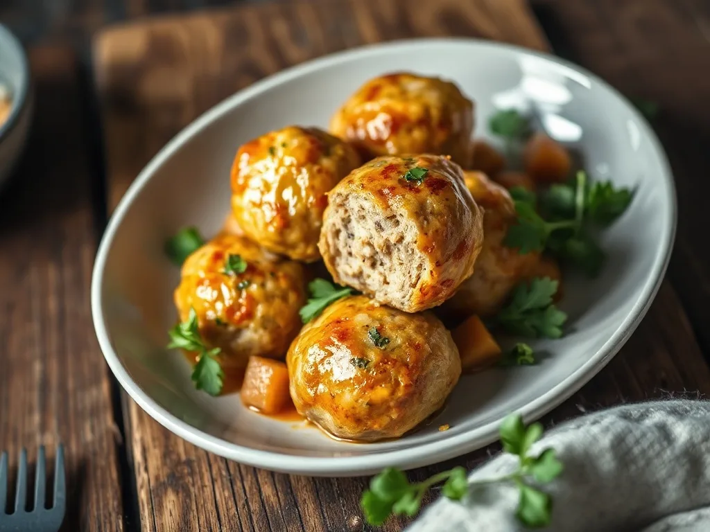 Keto Peynirli Köfte