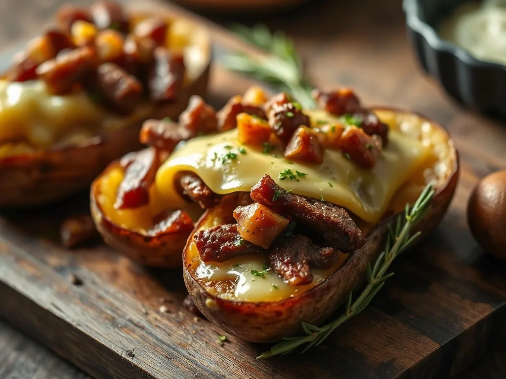Pastırmalı Fırın Patates