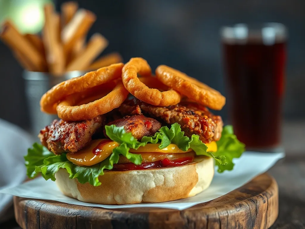 BBQ Tavuk Burger