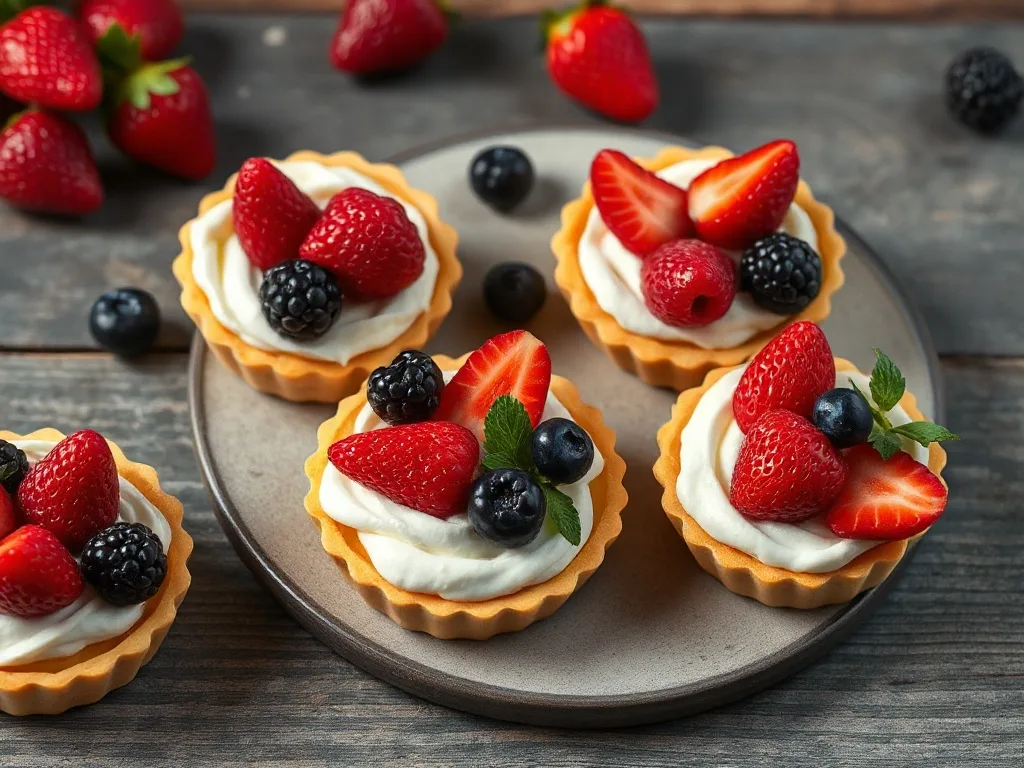 Meyveli Mini Tart