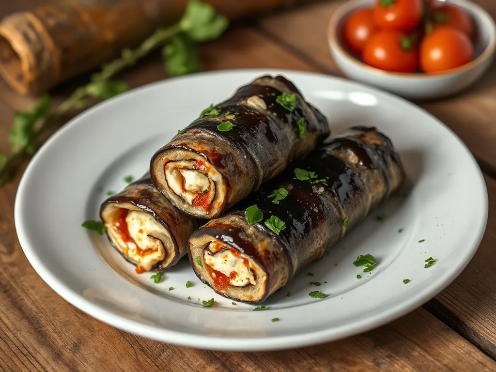 Patlıcan Sarma Meze