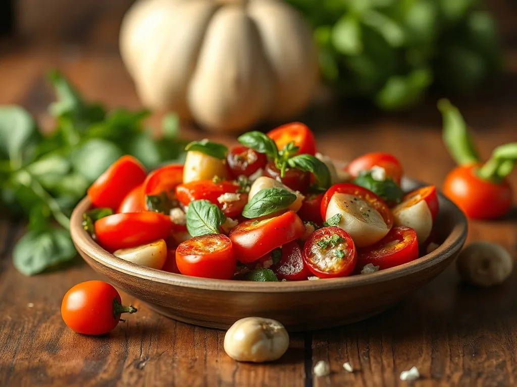 Közlenmiş Biber Salatası