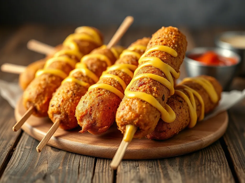 Mısır Unlu Sosisli (Corn Dog)