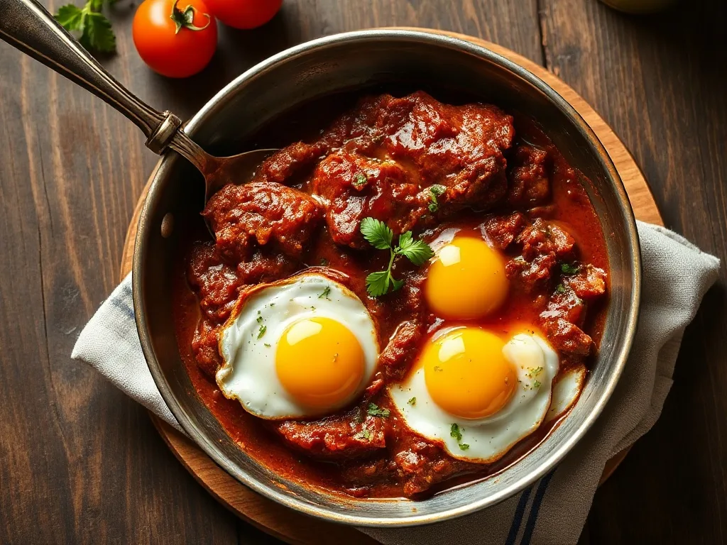 Pastırmalı Yumurta