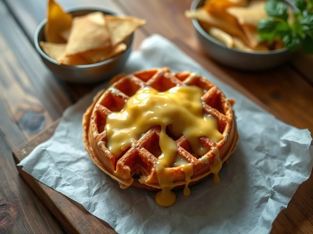 Peynirli Waffle