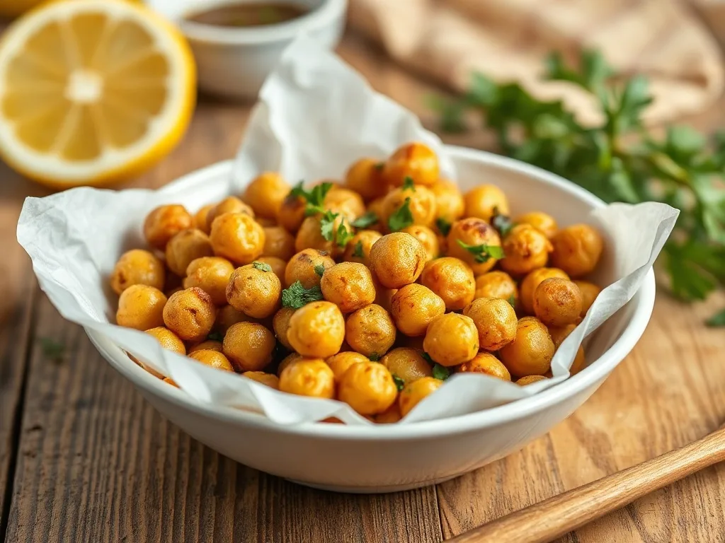 Limonlu Çıtır Nohut