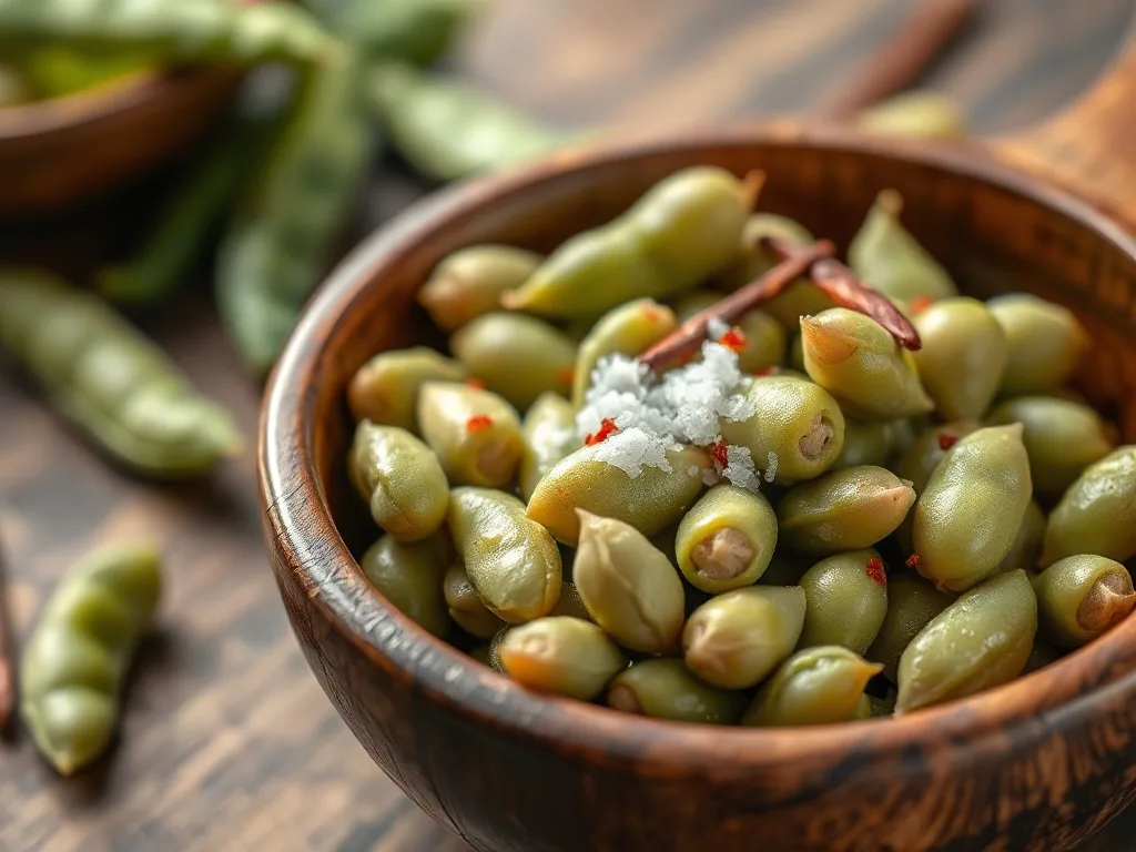 Baharatlı Edamame