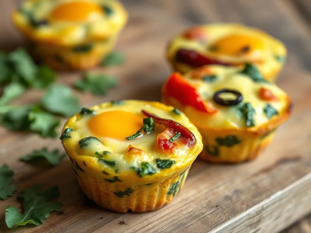 Sebzeli Protein Muffin