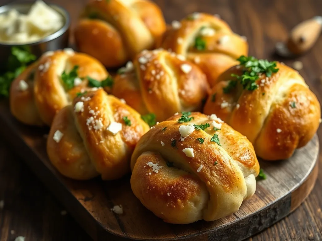 Sarımsaklı Ekmek Düğümü