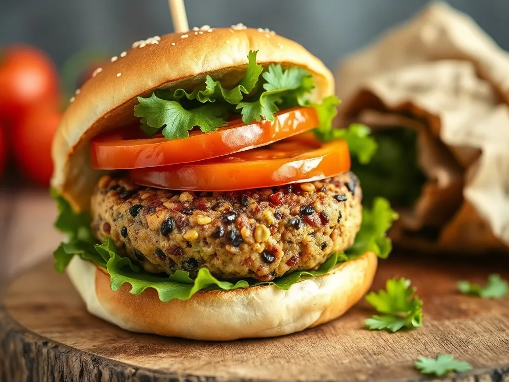 Sebzeli Burger Köftesi