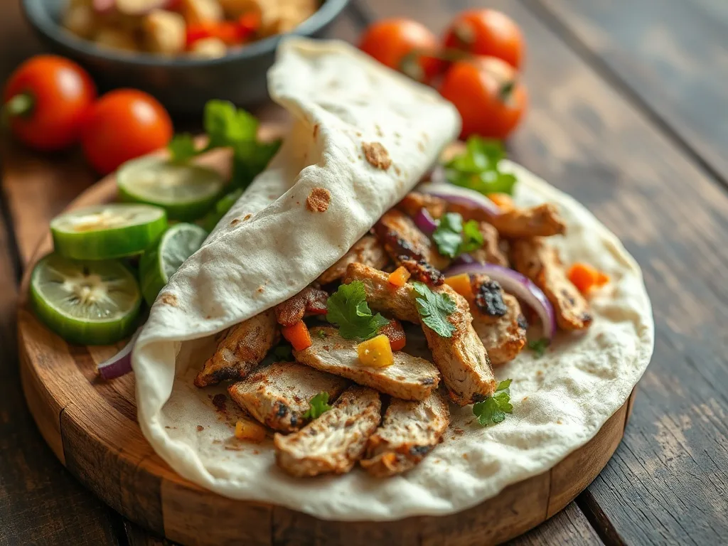 Ev Yapımı Tavuk Döner