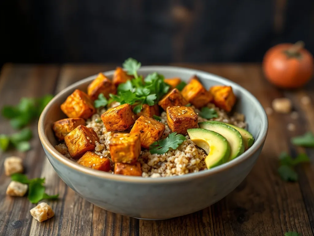 Tatlı Patates & Tofu Bowl