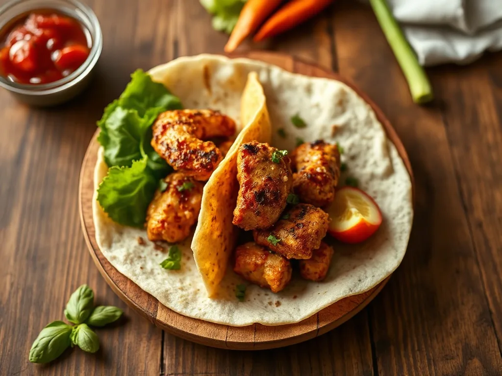 Tavuk Wrap Şeritleri