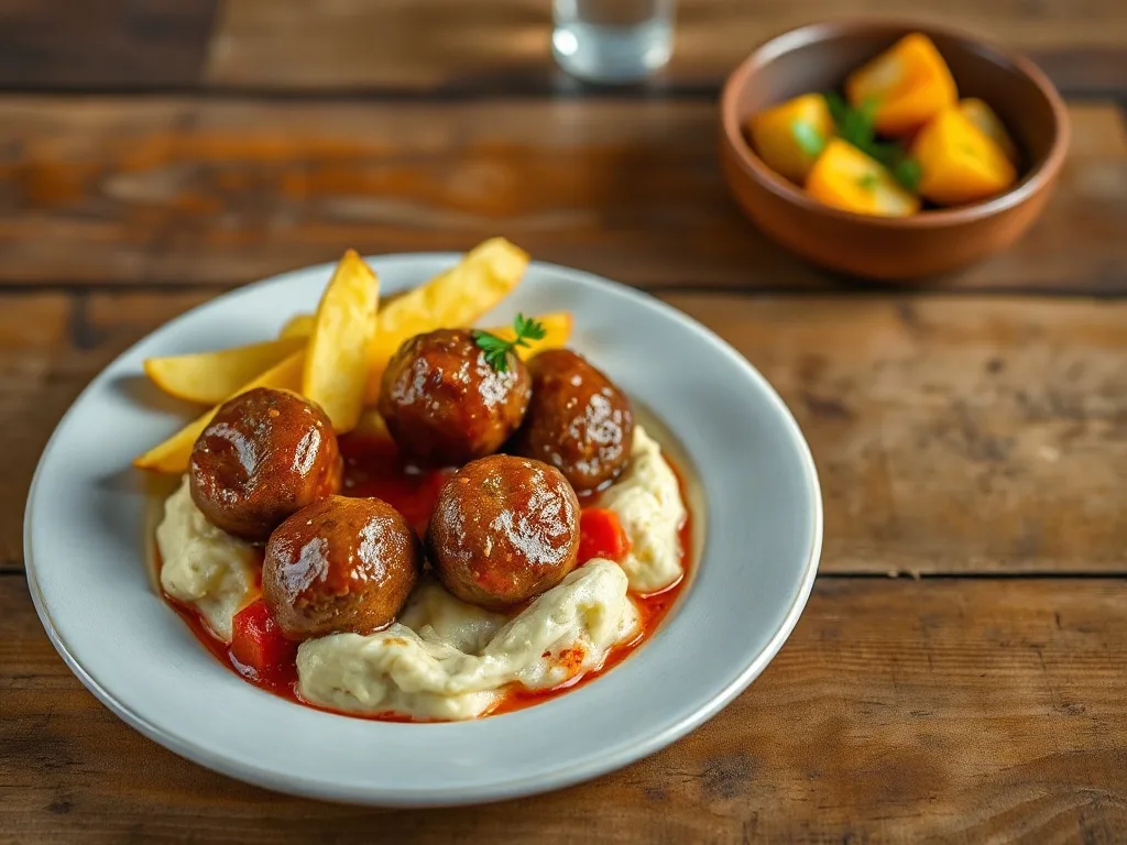 Tek Kişilik Köfte & Patates