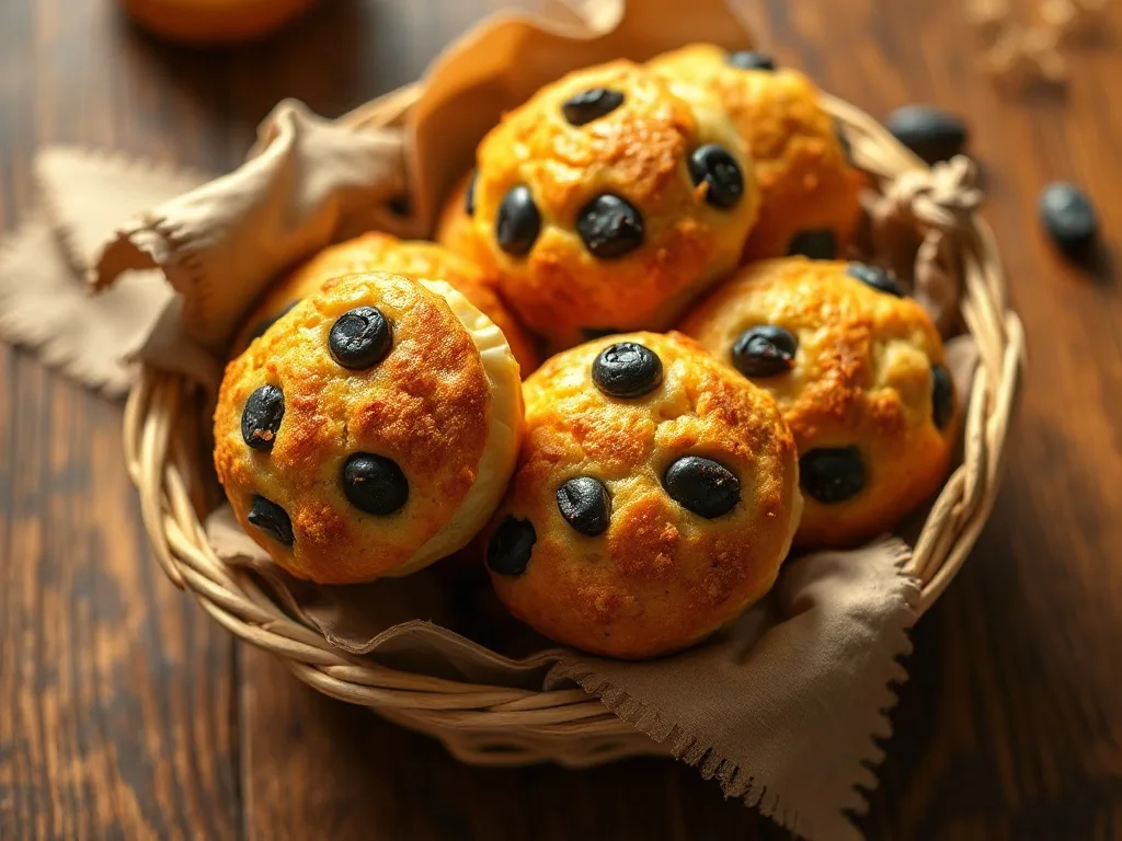 Tuzlu Peynirli Muffin