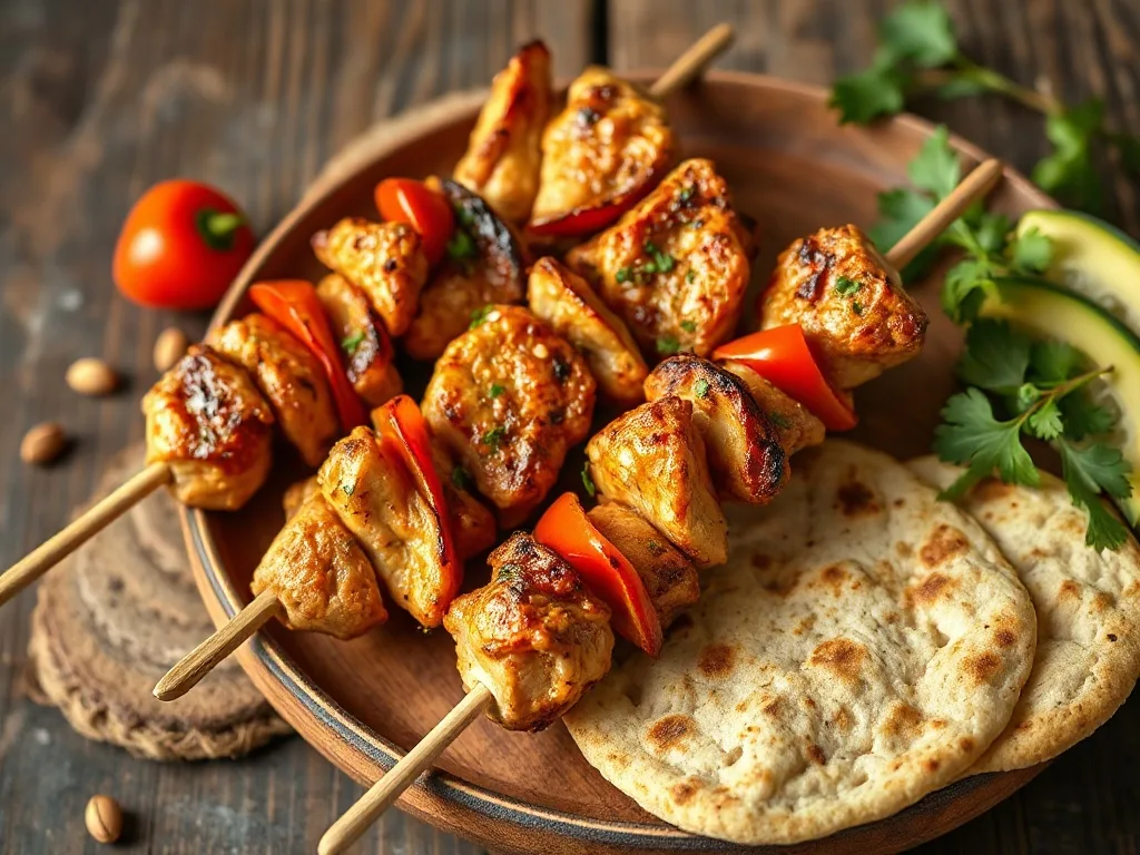 Urfa Usulü Tavuk Kebabı
