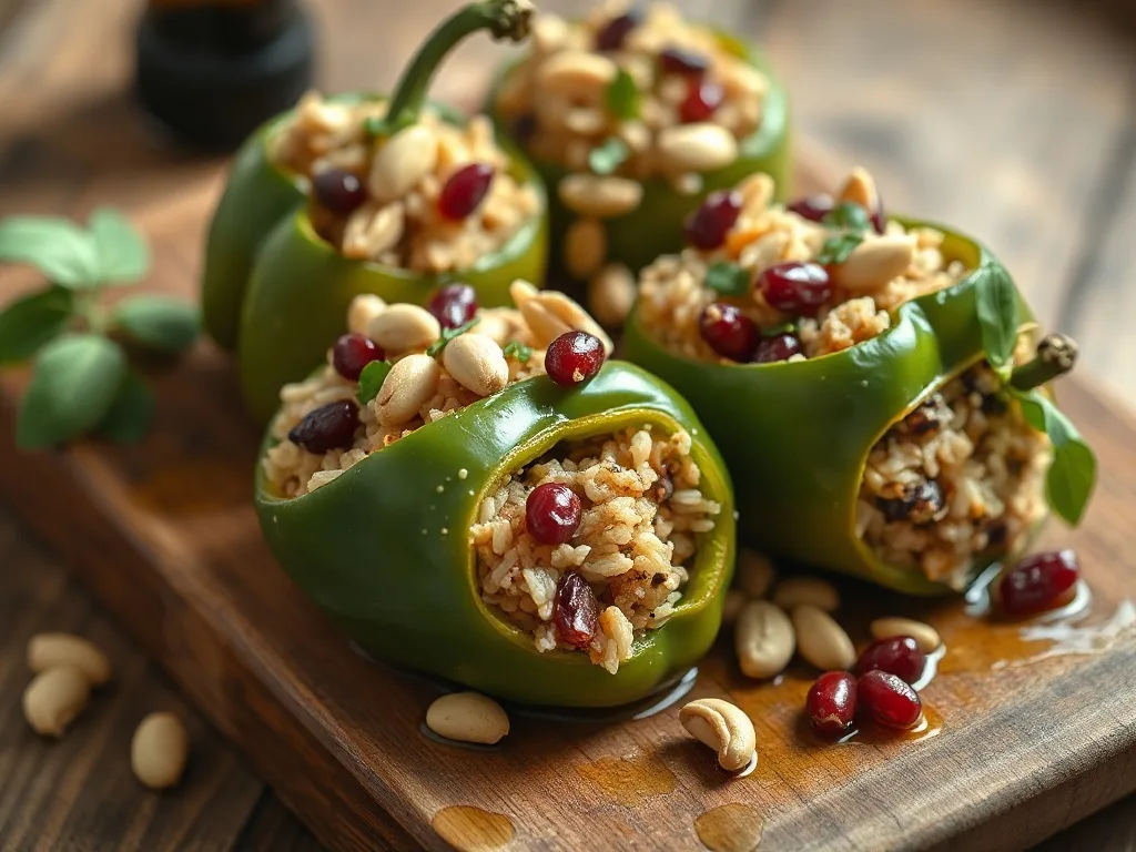 Vegan Biber Dolması